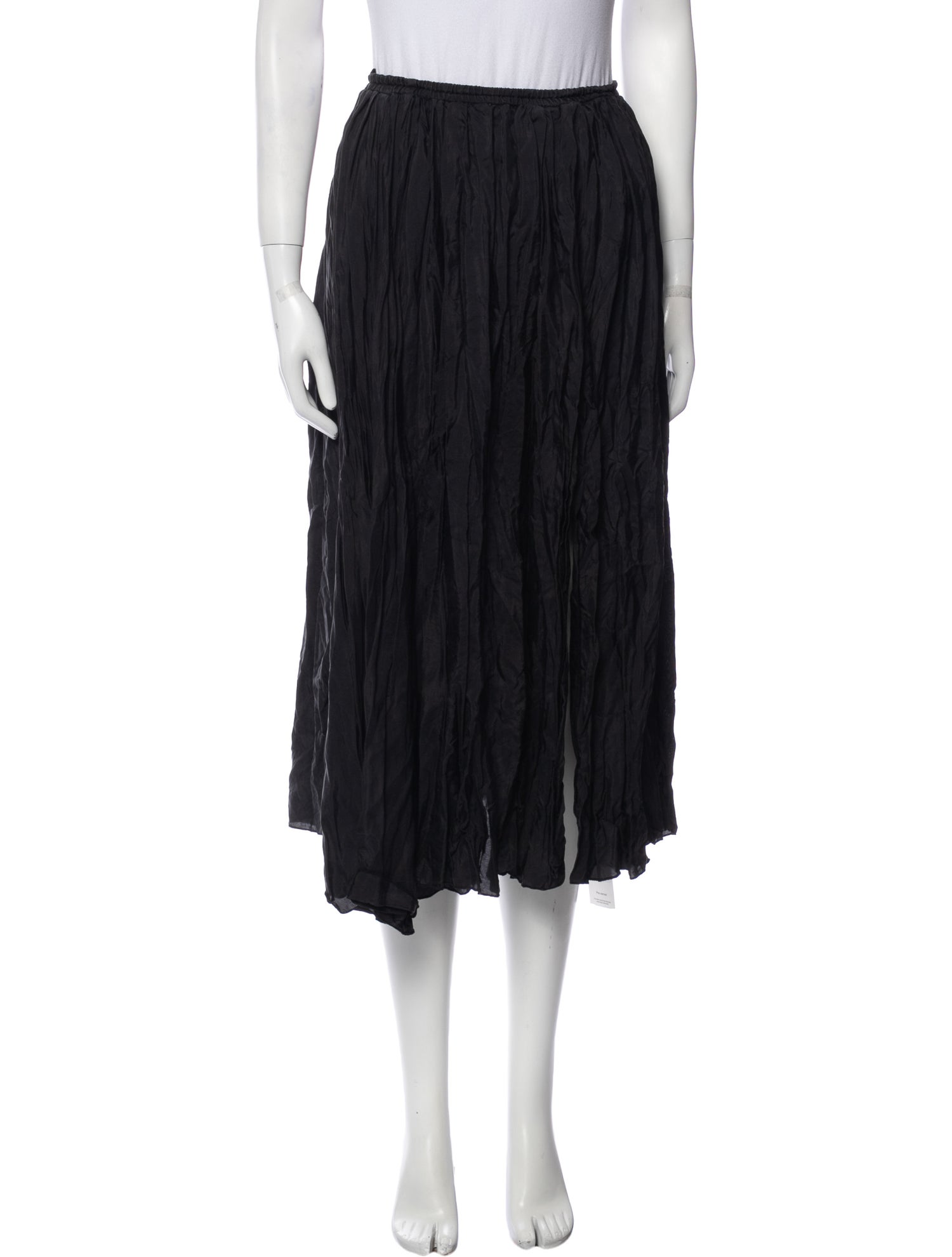 Giada Forte Silk Midi Length Skirt