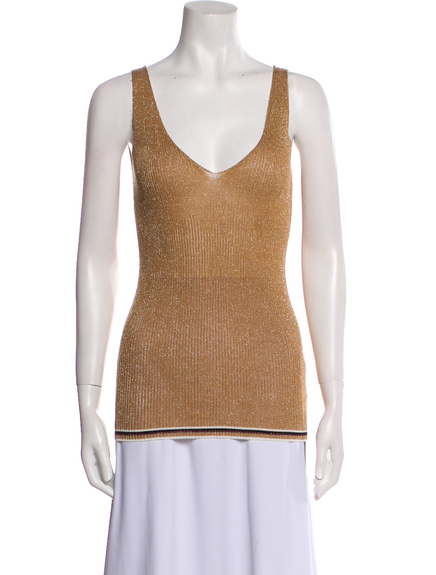 Giada Forte V-Neck Sleeveless Top