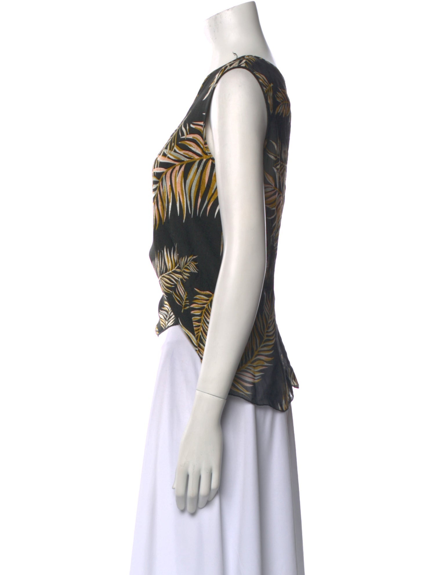 Giada Forte Silk Printed Top