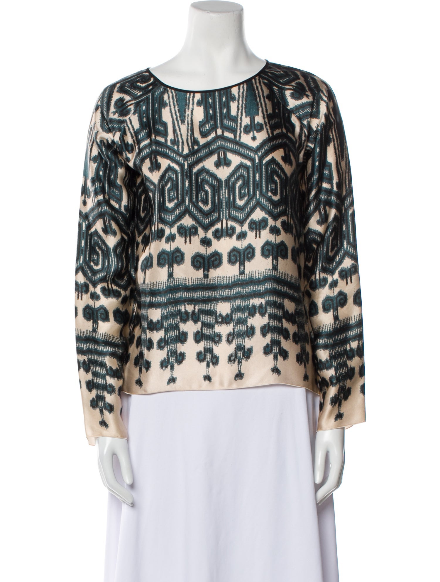 Giada Forte Silk Printed Blouse