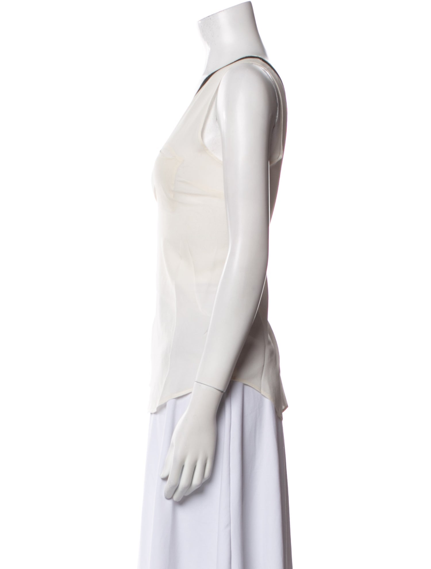 Giada Forte V-Neck Sleeveless Top