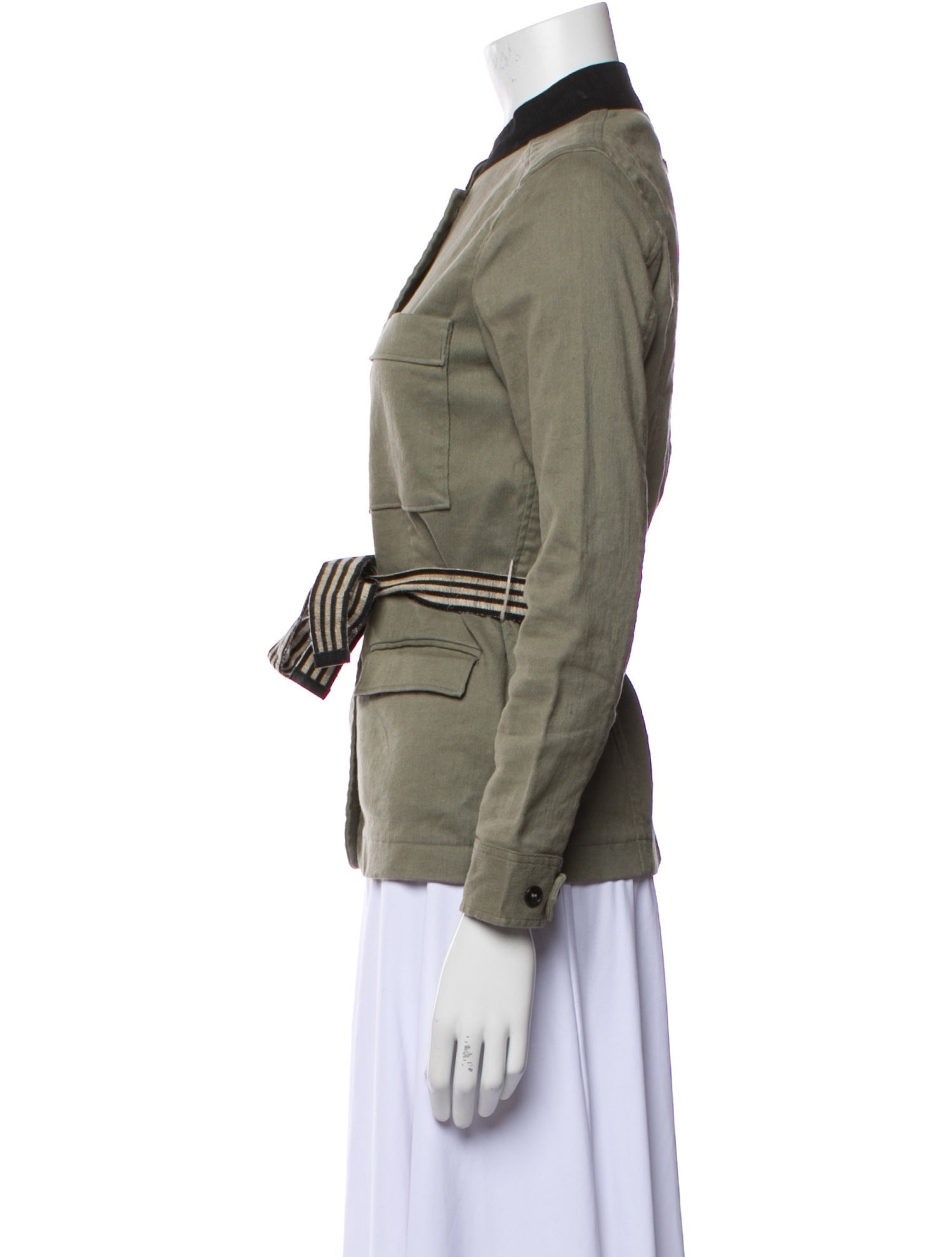 Giada Forte Linen Utility Jacket