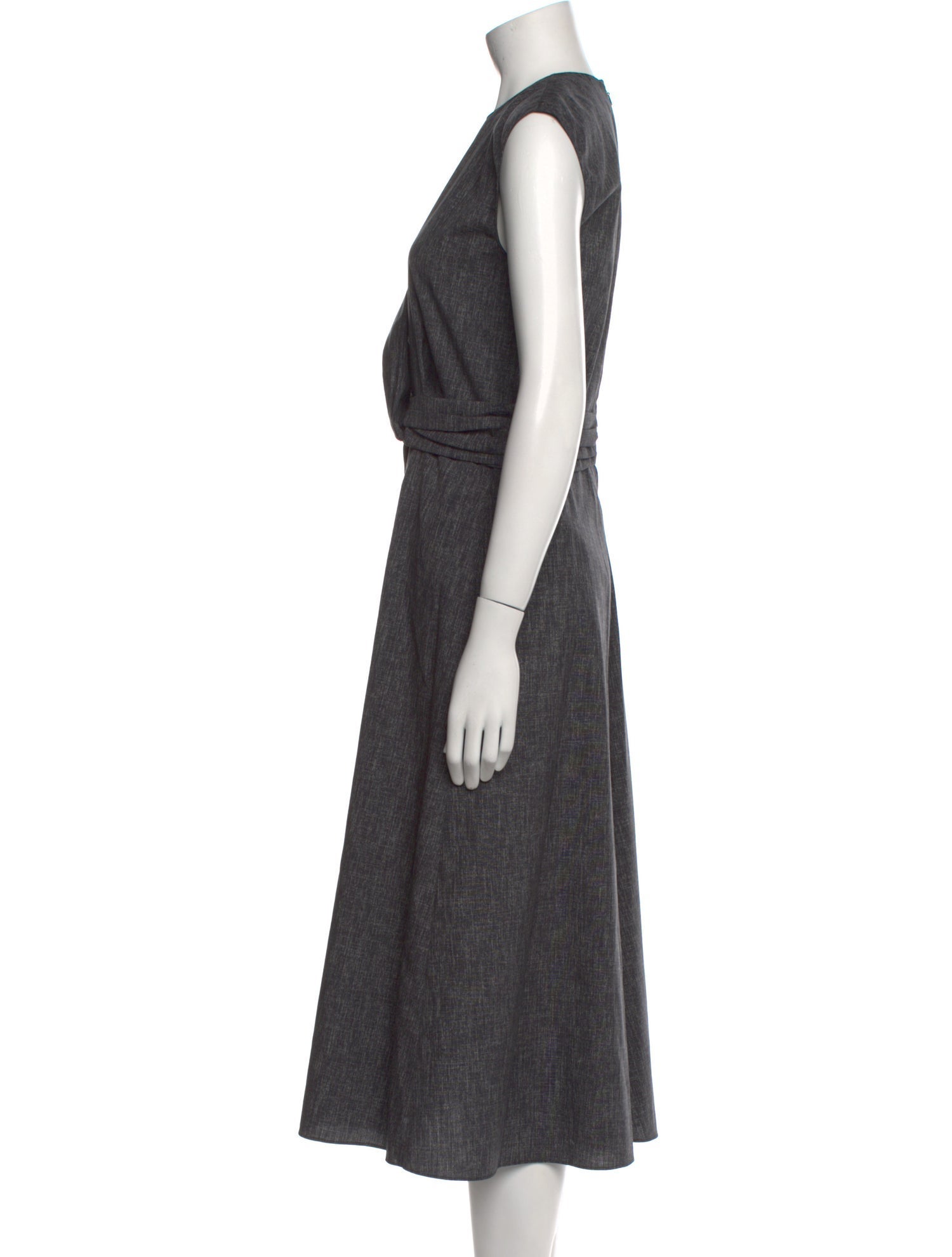 Giada Forte Virgin Wool Midi Length Dress