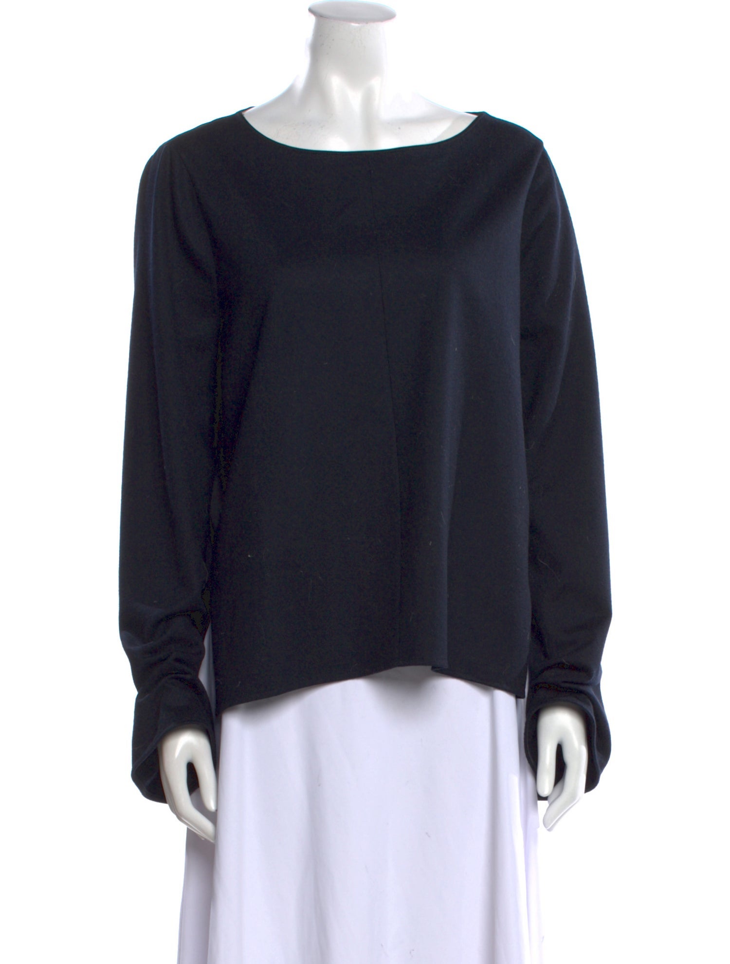 Giada Forte Virgin Wool Bateau Neckline Sweatshirt