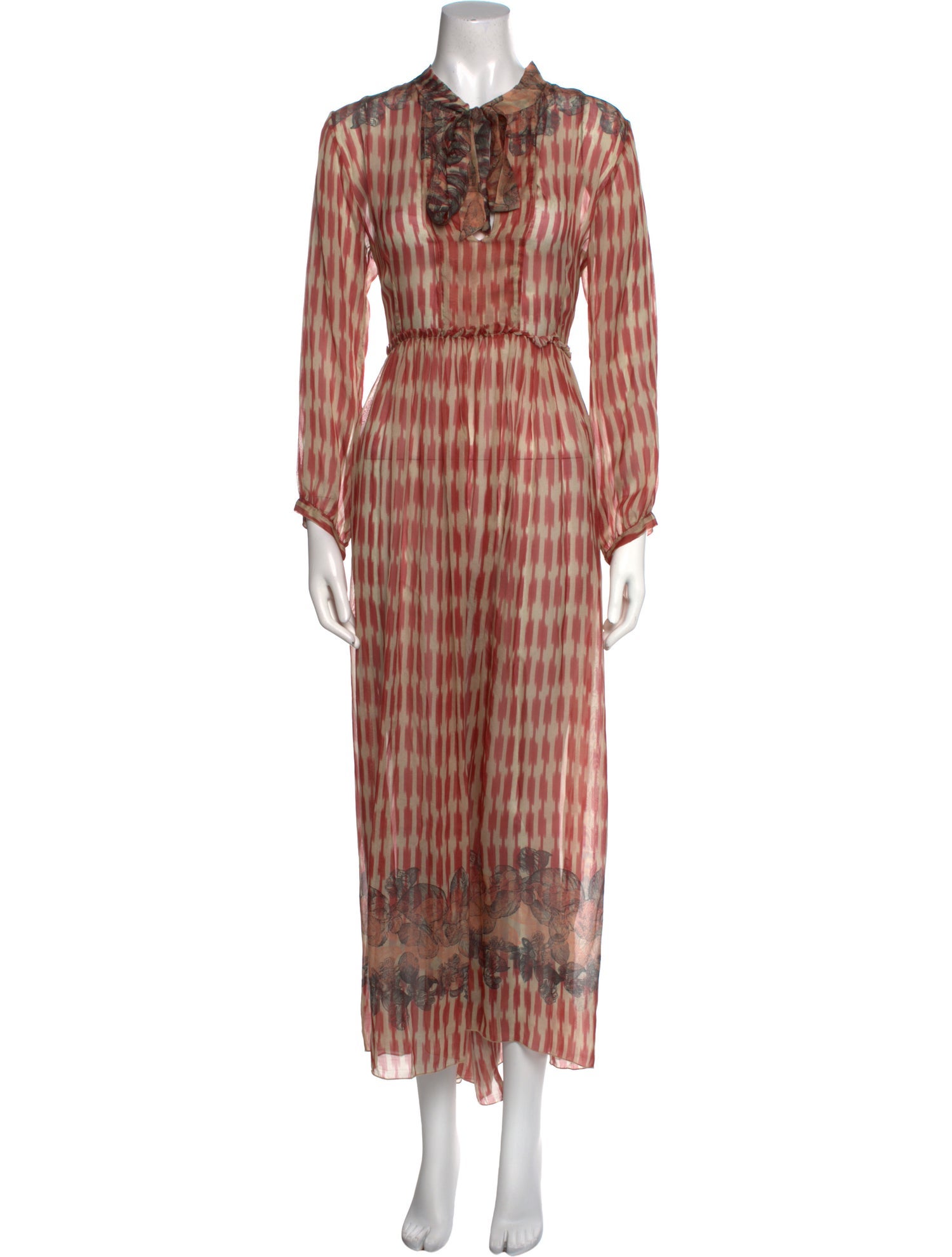 Giada Forte Silk Long Dress