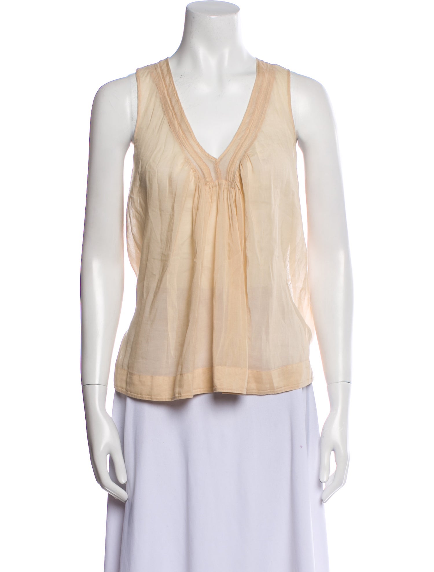 Giada Forte V-Neck Sleeveless Top