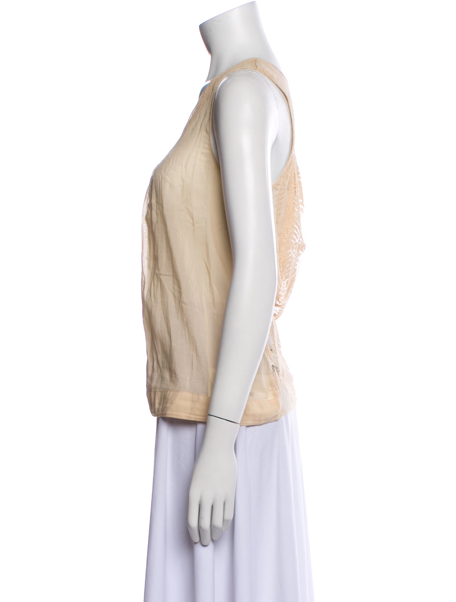 Giada Forte V-Neck Sleeveless Top