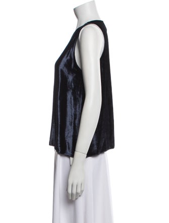 Giada Forte Scoop Neck Sleeveless Top