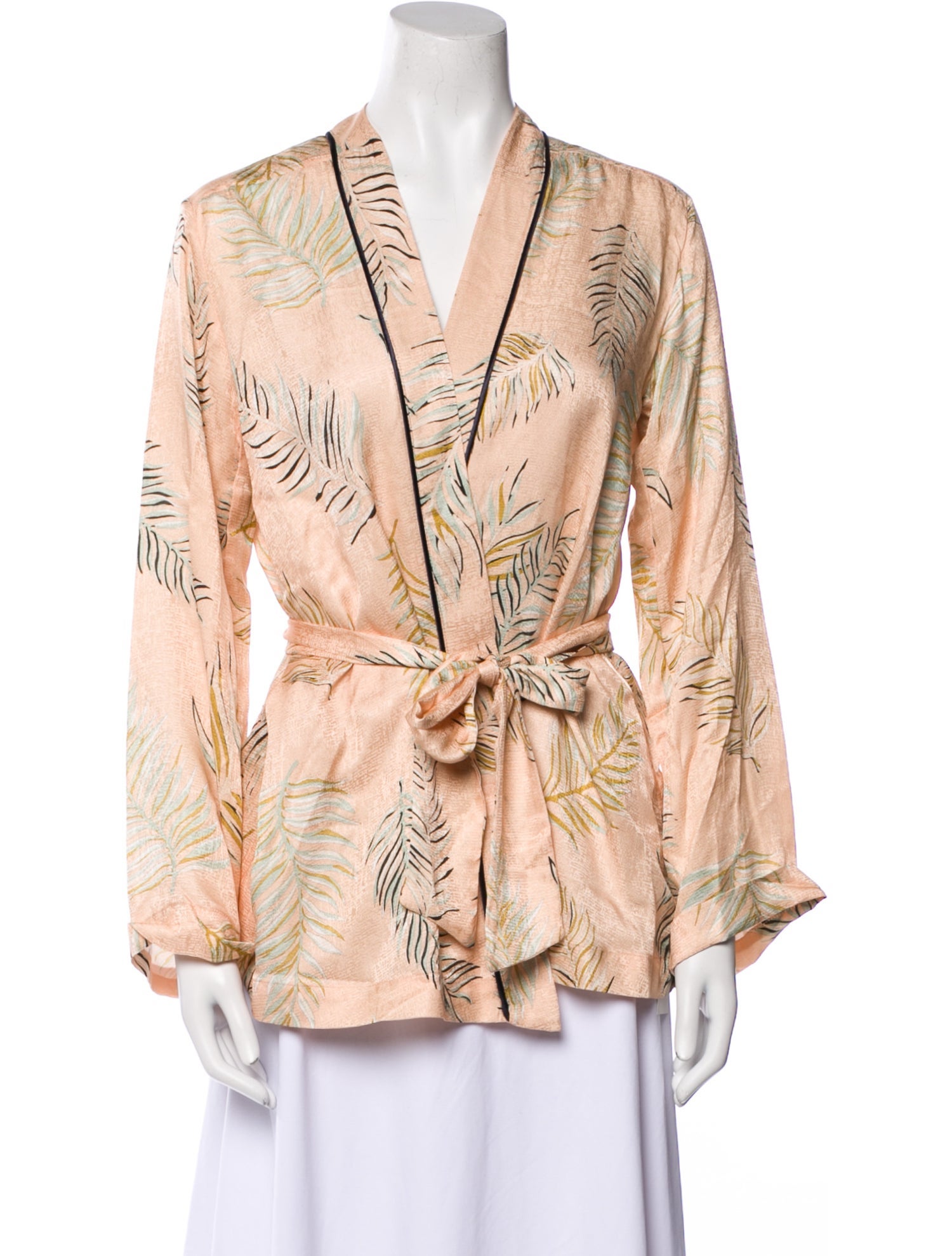 Giada Forte Silk Printed Evening Jacket