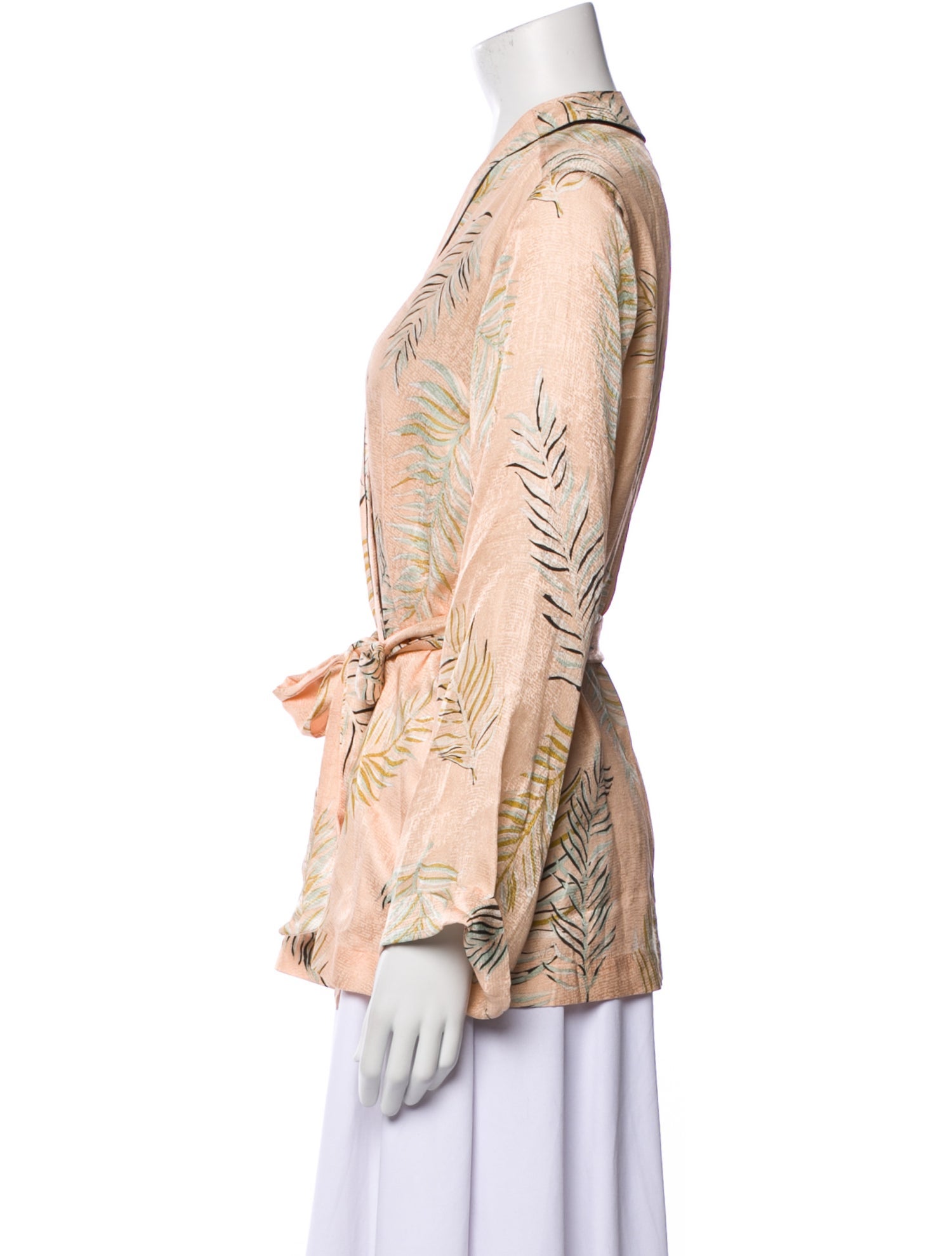 Giada Forte Silk Printed Evening Jacket