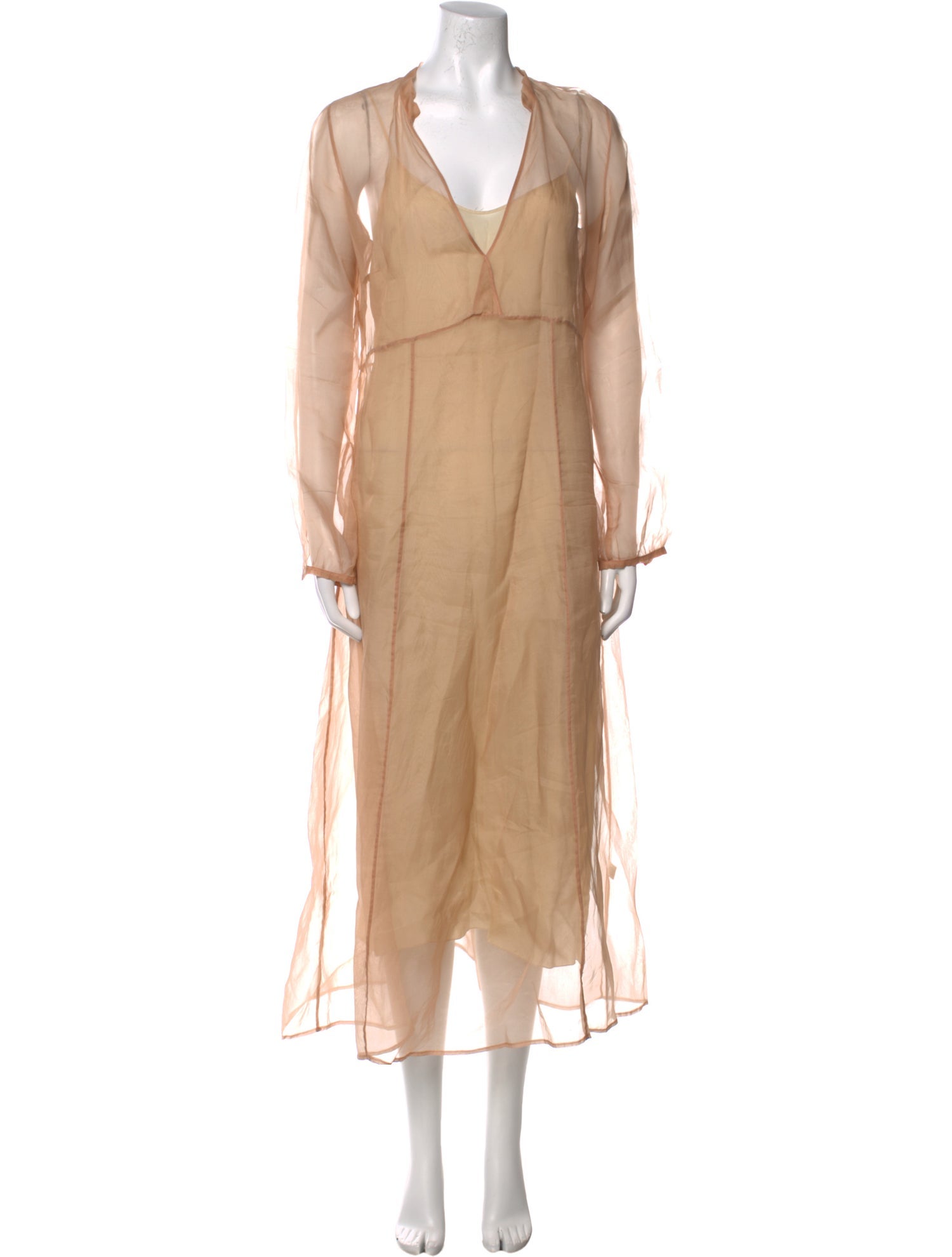 Giada Forte Silk Long Dress