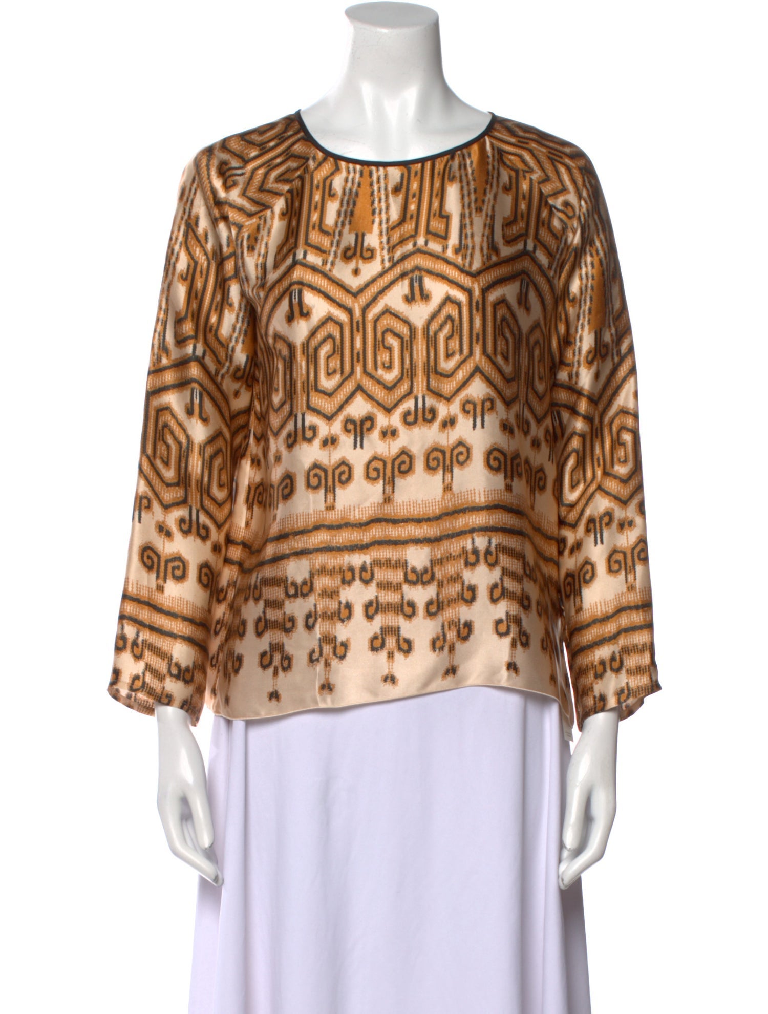 Giada Forte Silk Printed Blouse