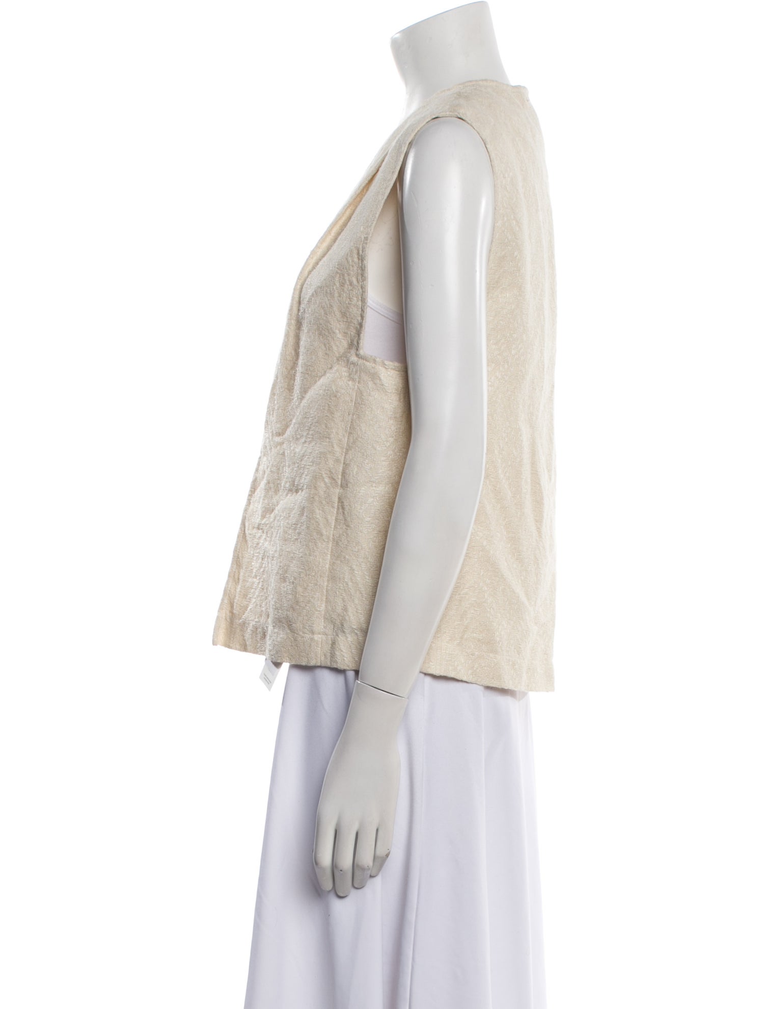 Giada Forte Linen Vest