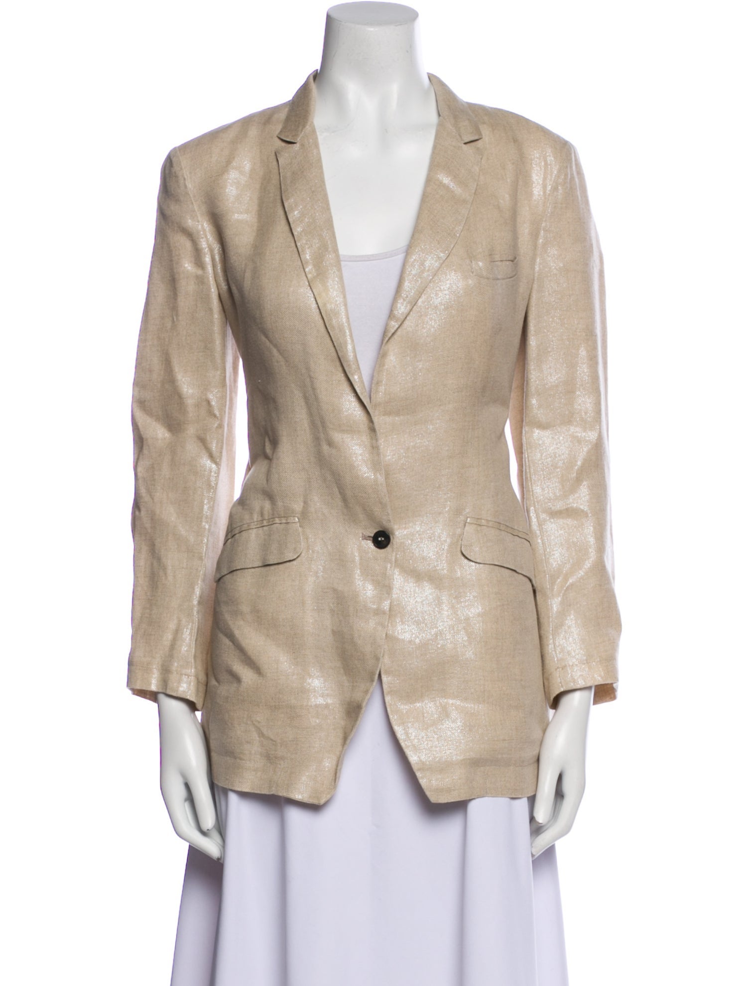 Giada Forte Linen Blazer