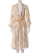 Giada Forte Linen Printed Robe