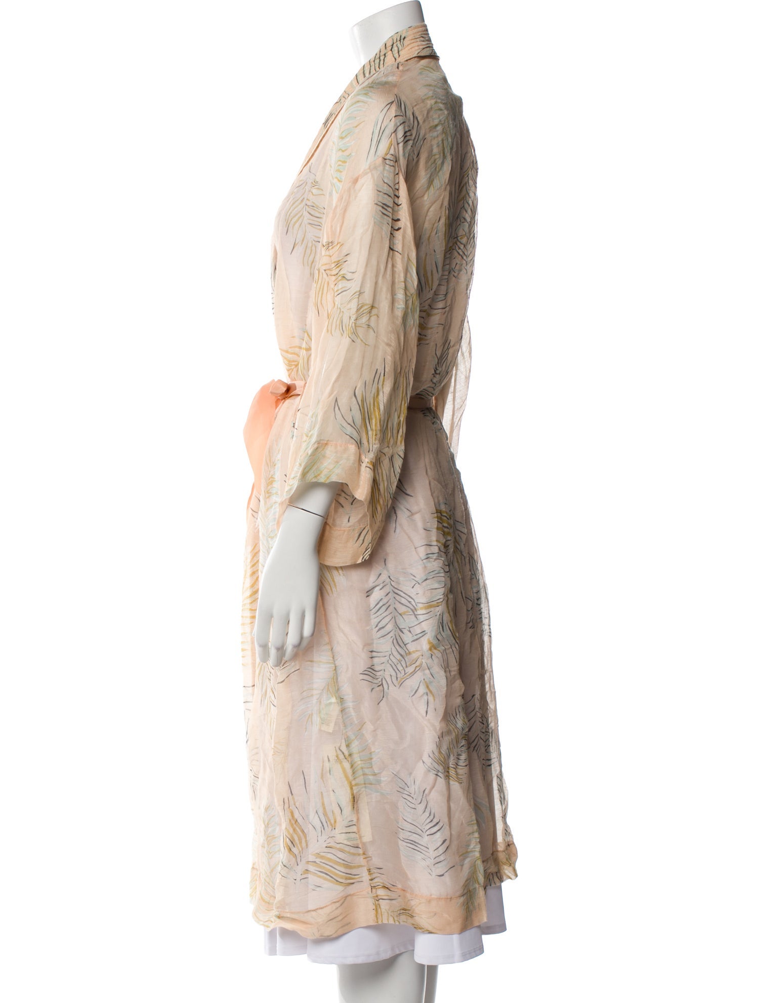 Giada Forte Linen Printed Robe