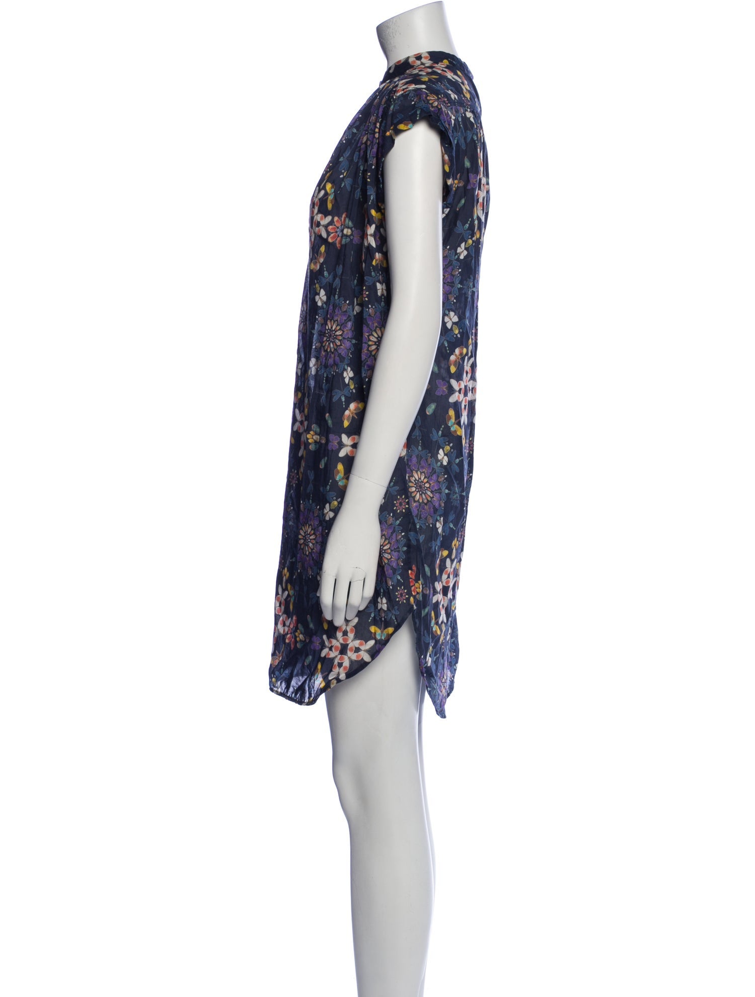 Giada Forte Floral Print Mini Dress