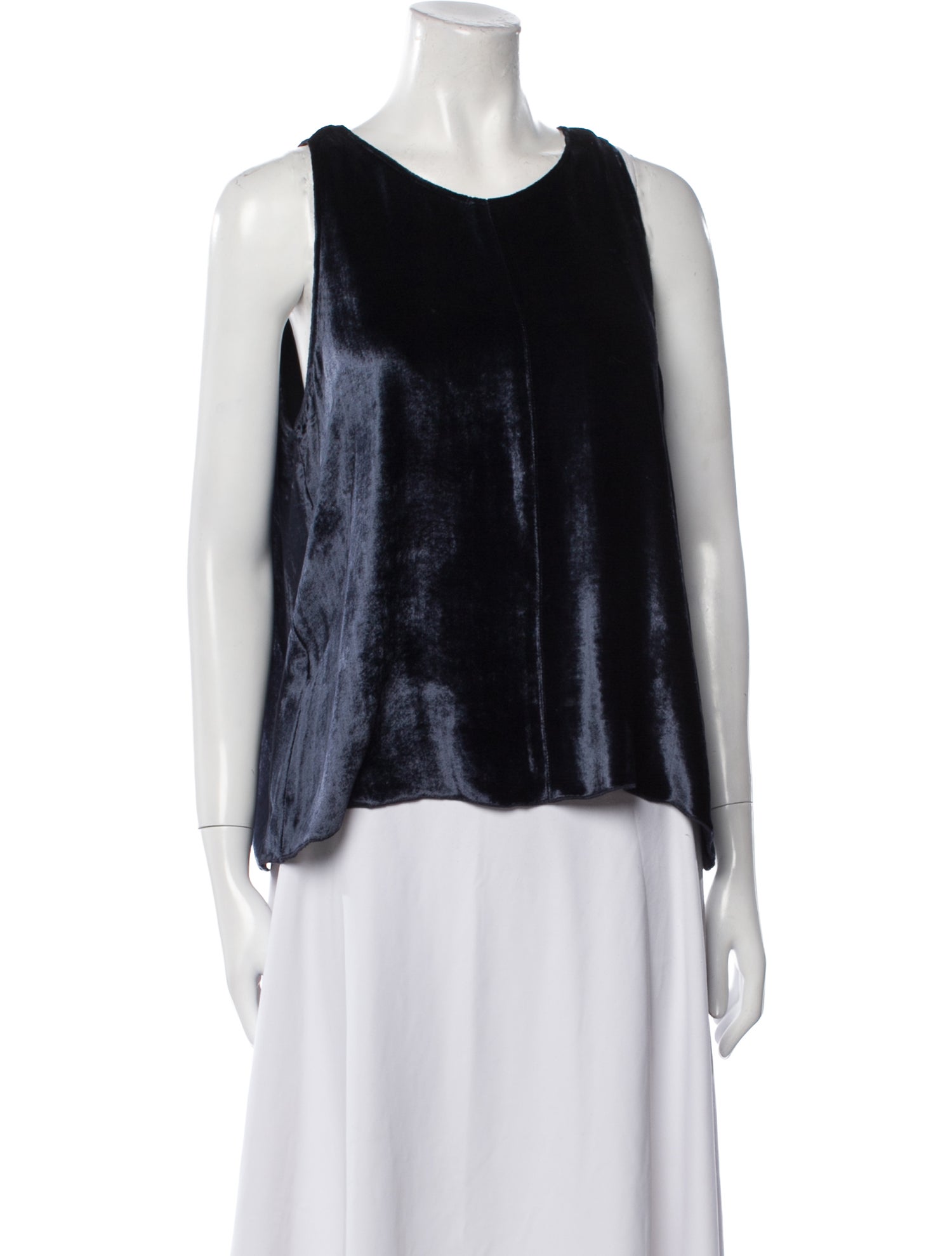 Giada Forte Scoop Neck Sleeveless Top