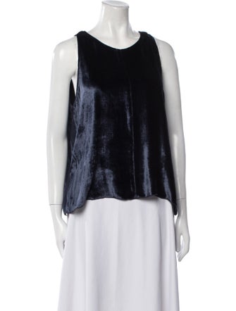 Giada Forte Scoop Neck Sleeveless Top