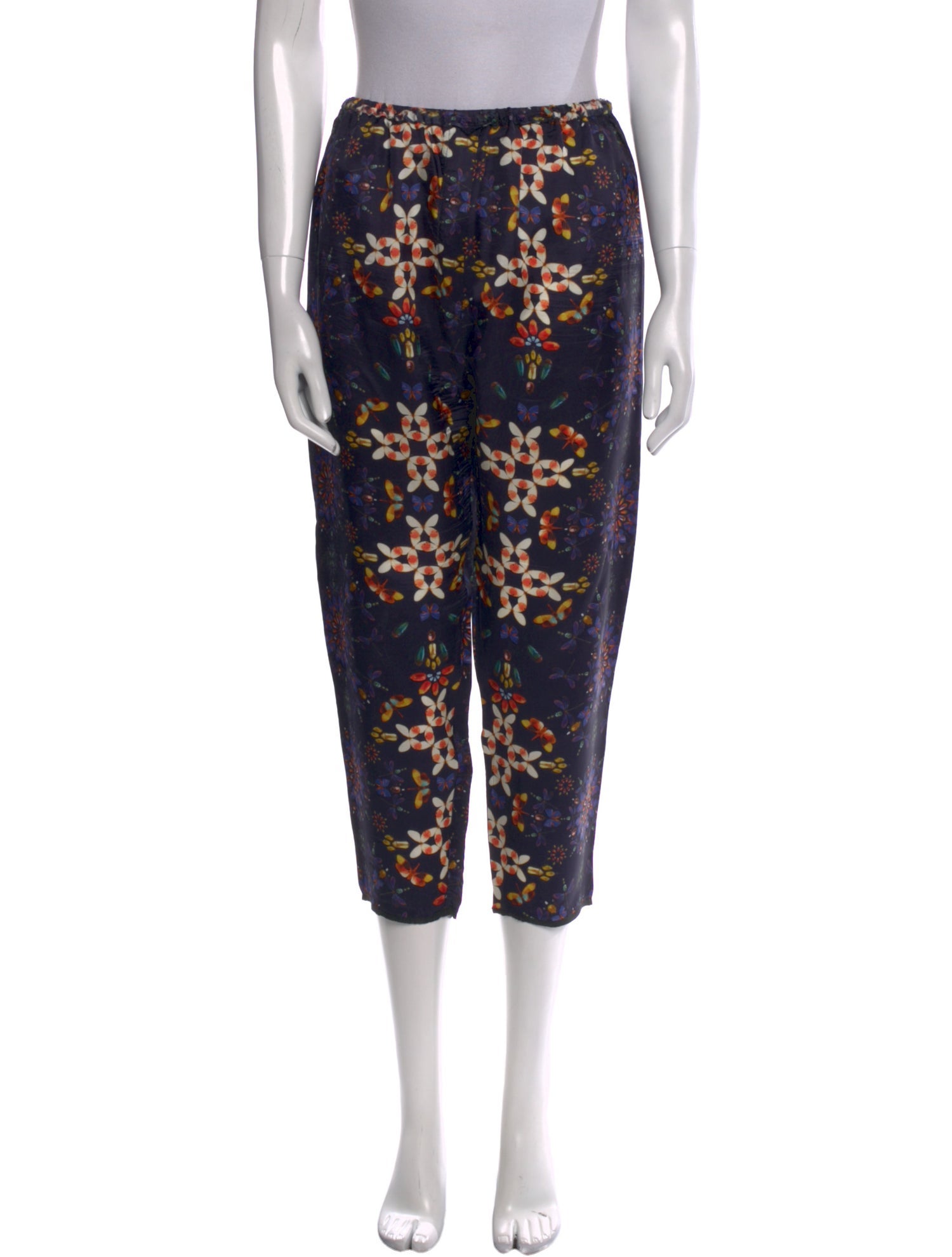 Giada Forte Printed Straight Leg Pants