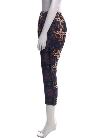 Giada Forte Printed Straight Leg Pants