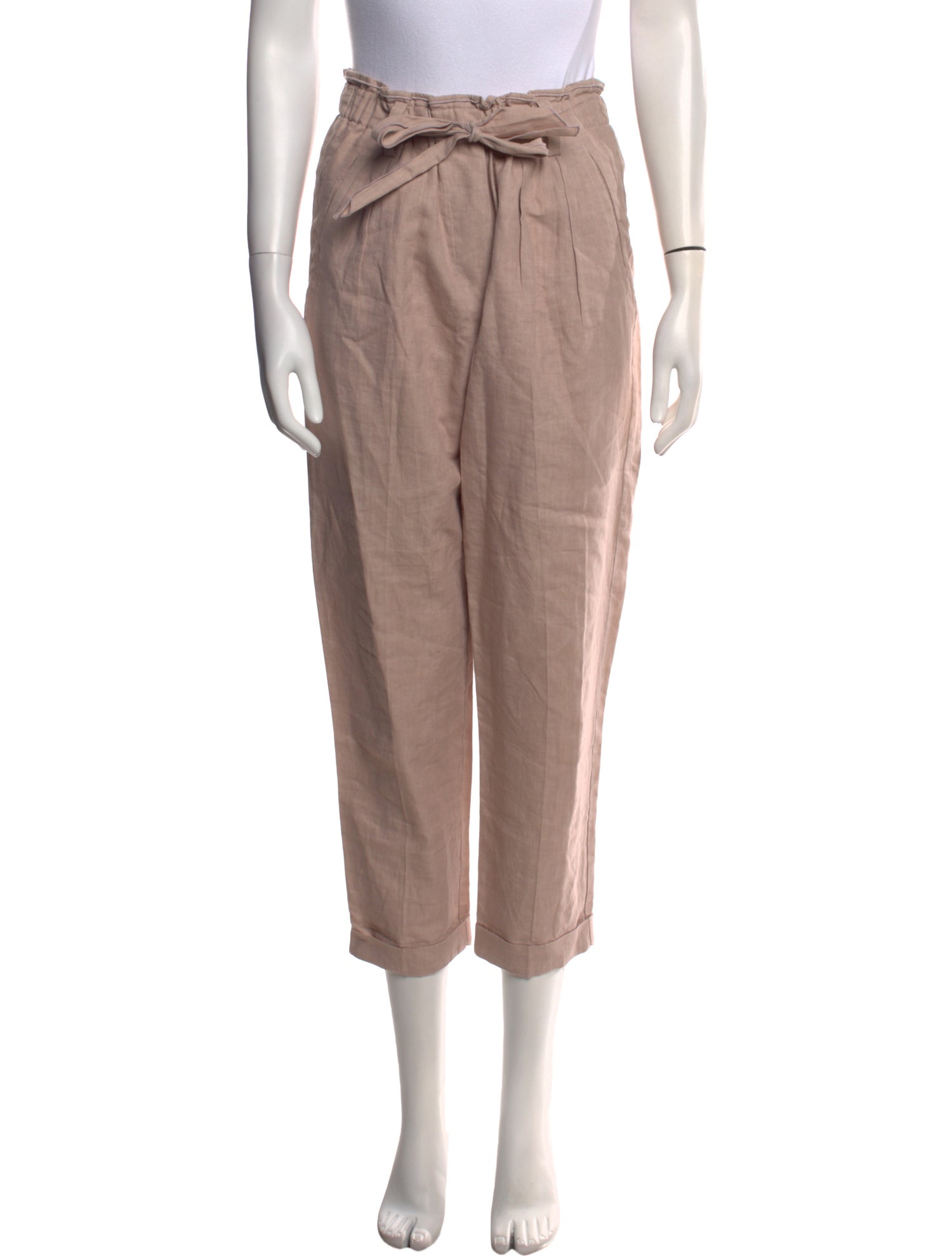 Giada Forte Linen Straight Leg Pants
