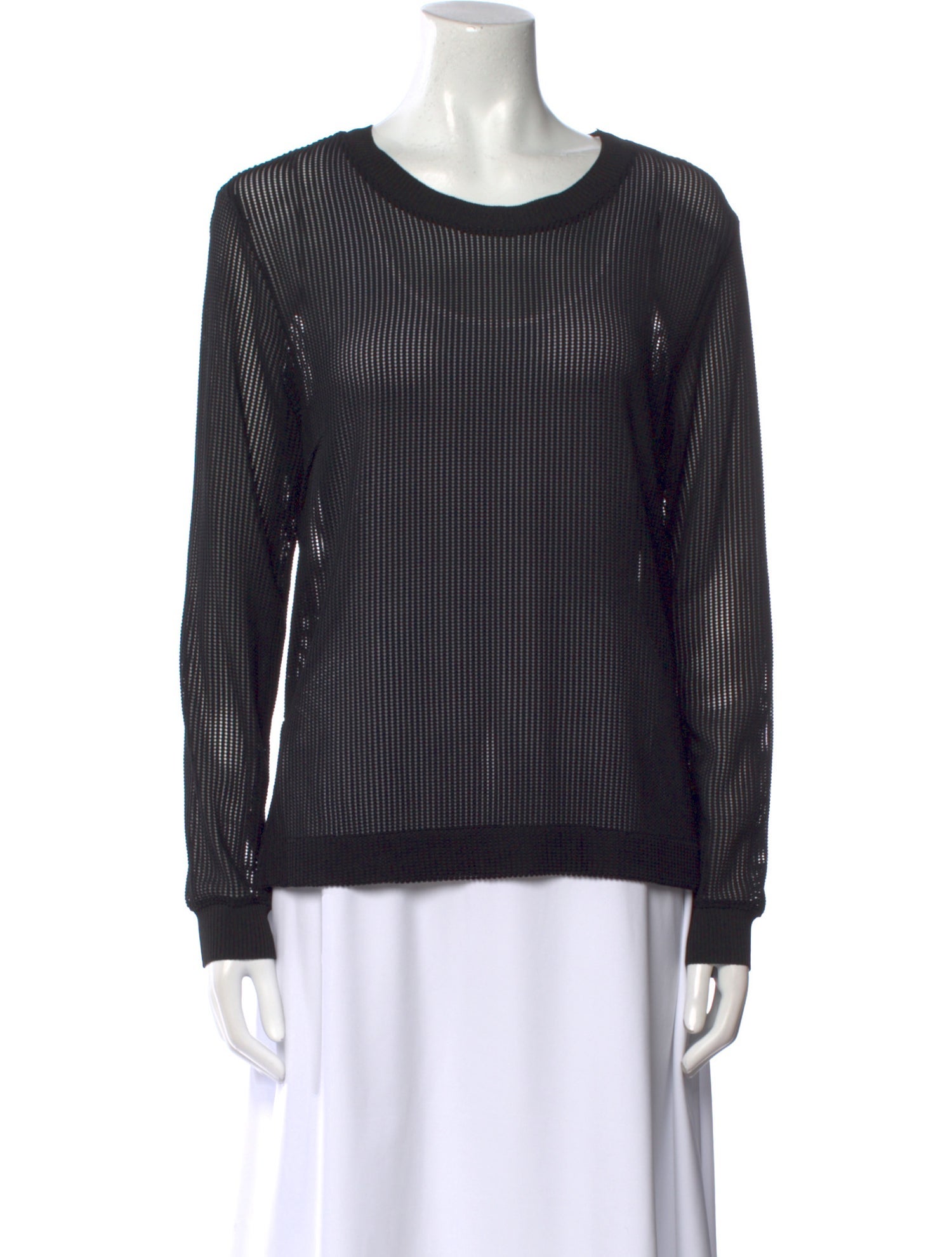 Giada Forte Nylon Scoop Neck Top