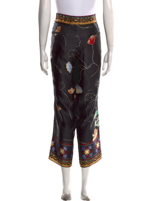 Giada Forte Silk Straight Leg Pants