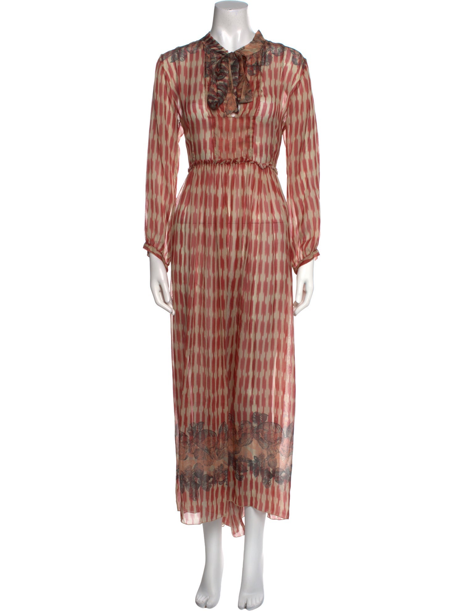 Giada Forte Silk Long Dress