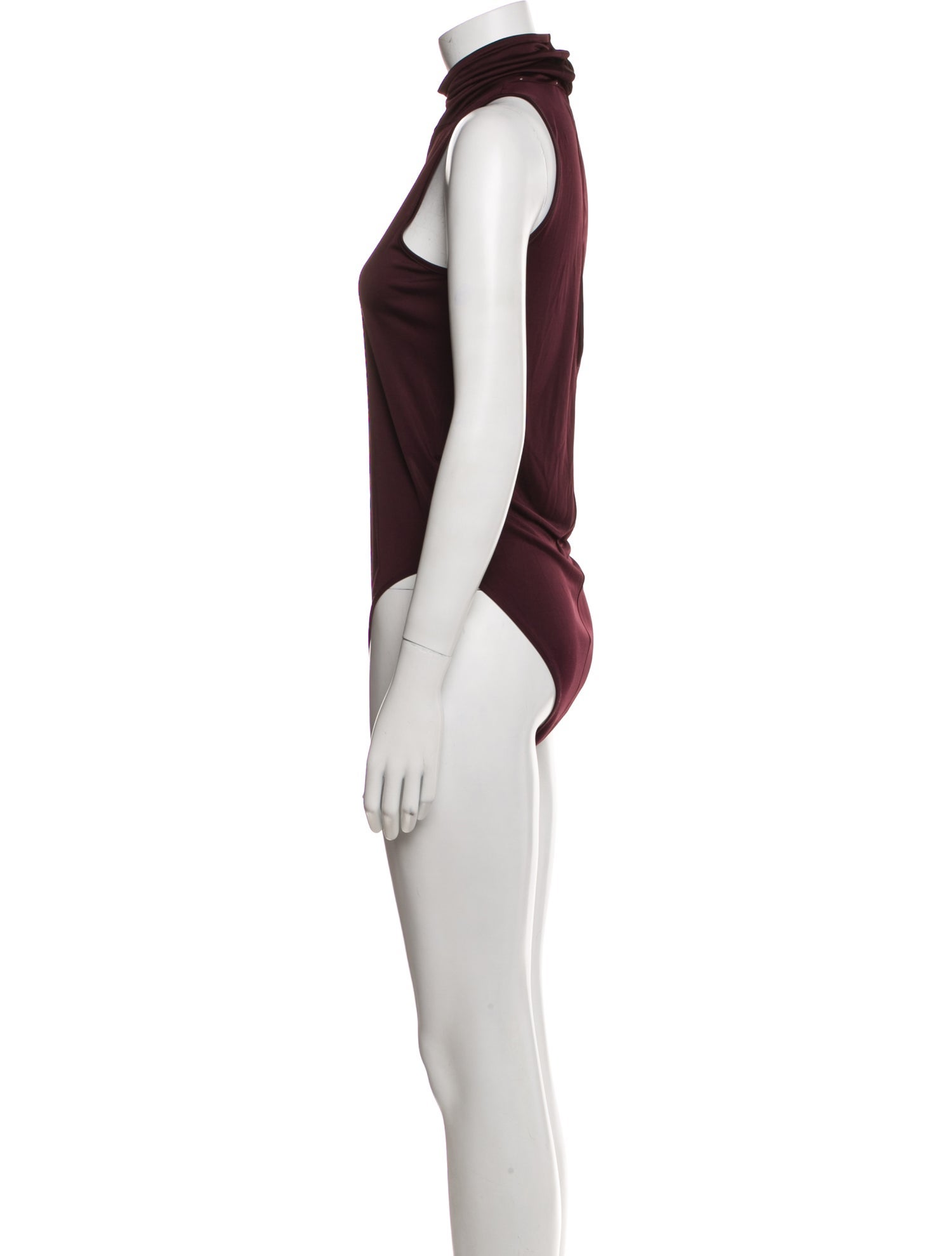 Giada Forte Turtleneck Sleeveless Bodysuit