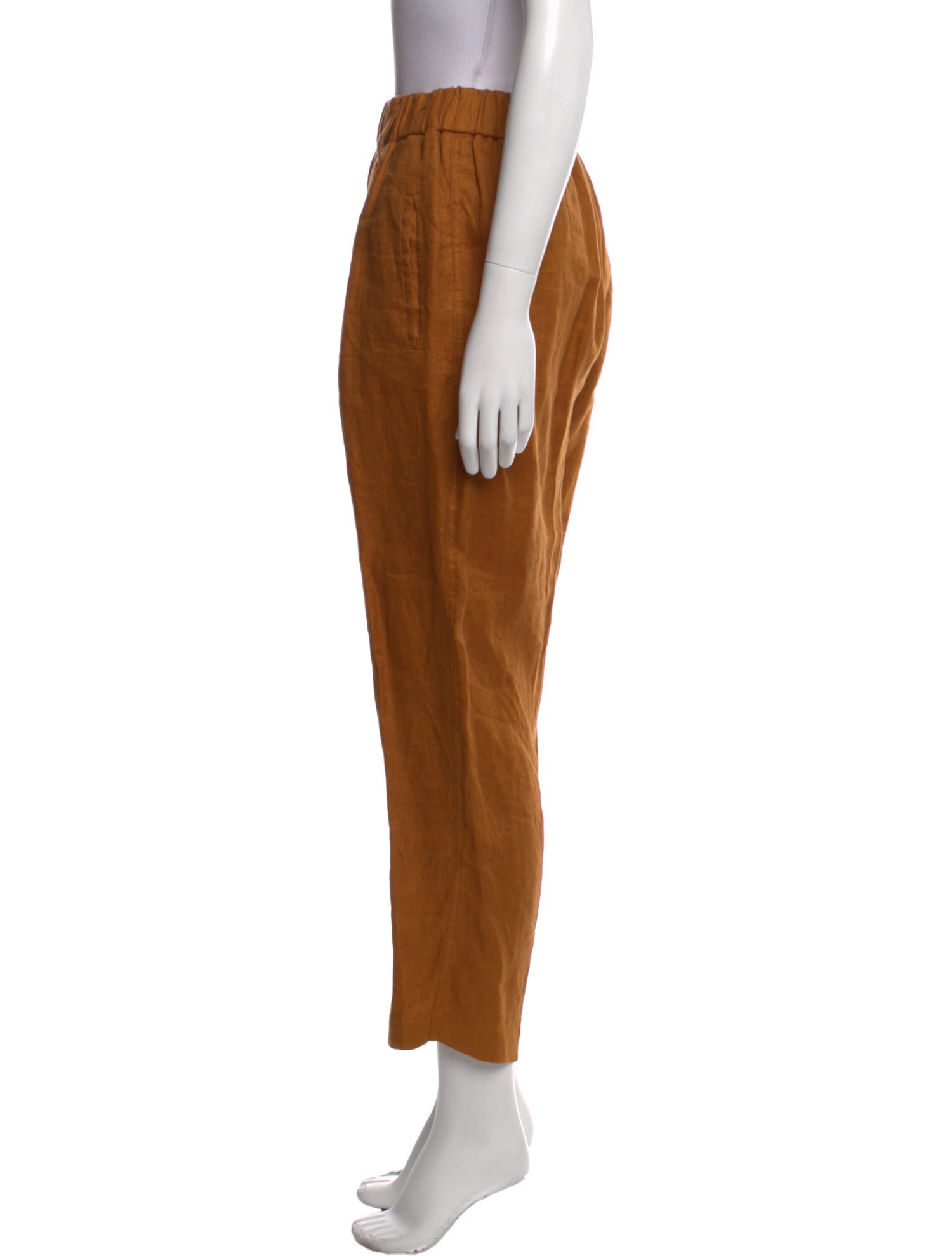 Giada Forte Linen Straight Leg Pants