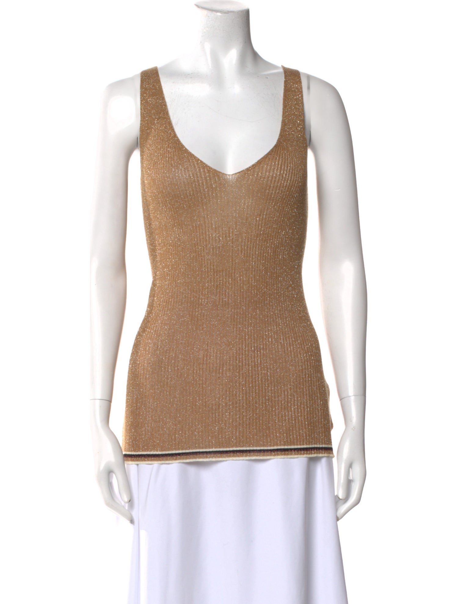 Giada Forte V-Neck Sleeveless Top