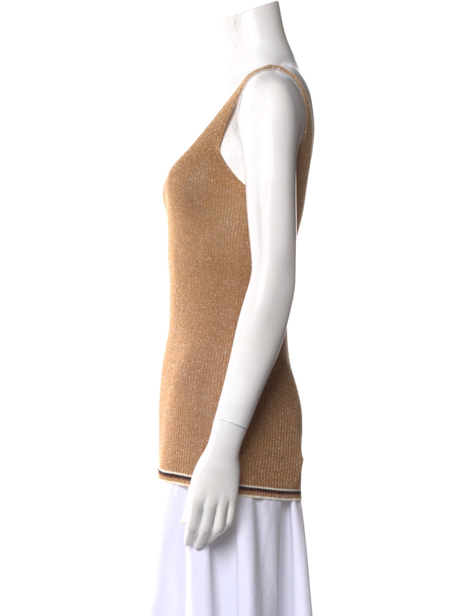 Giada Forte V-Neck Sleeveless Top