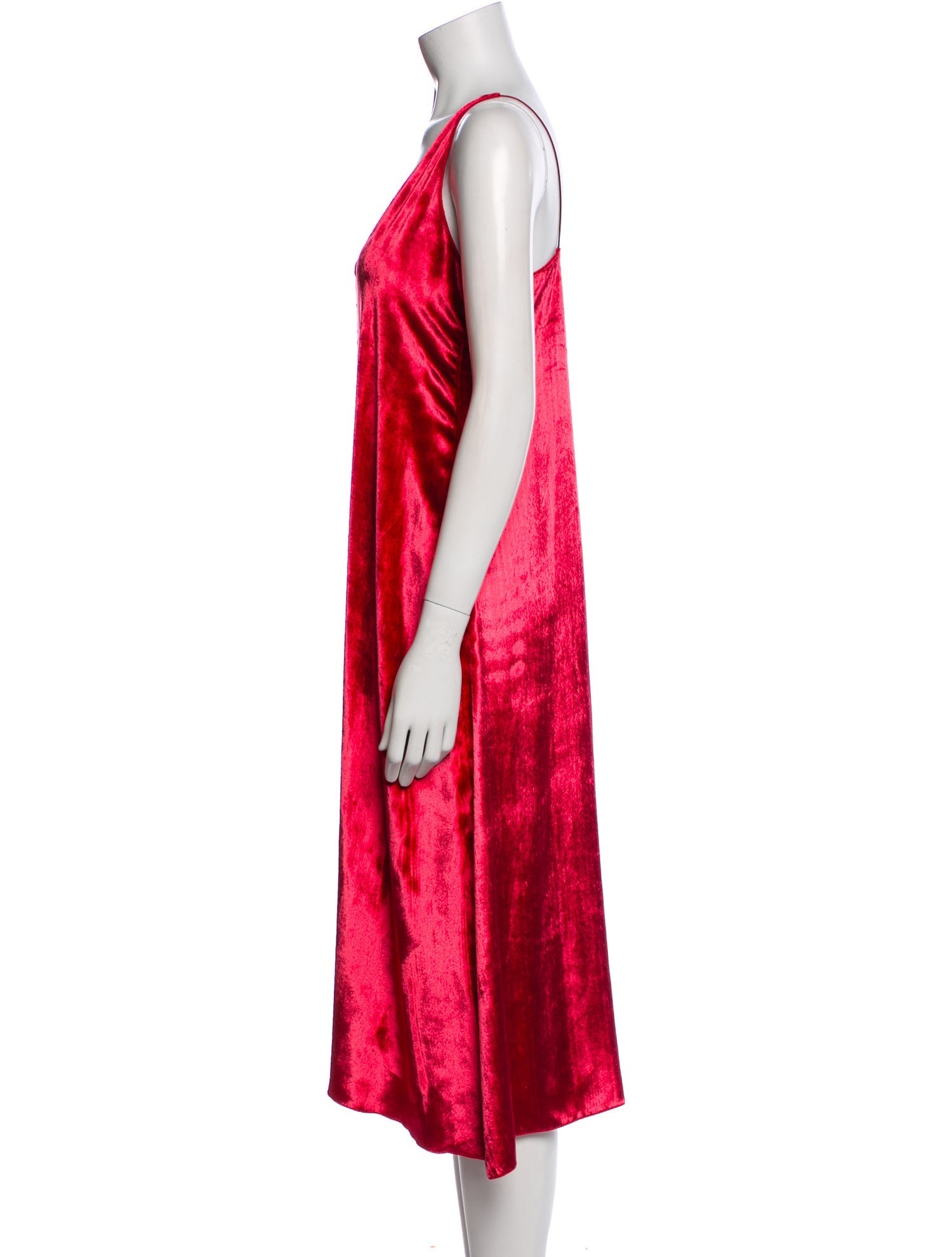 Giada Forte Velvet Midi Length Dress