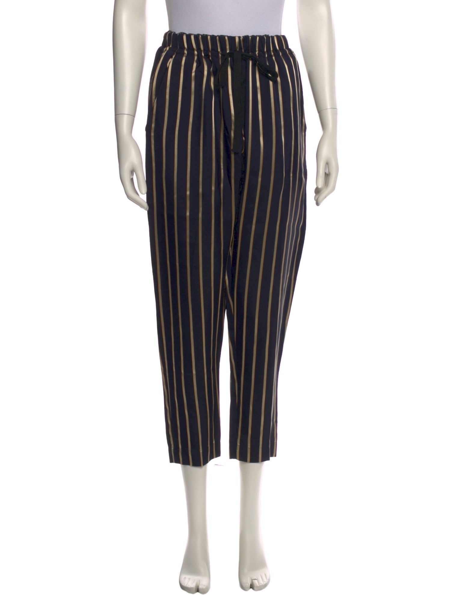 Giada Forte Striped Straight Leg Pants