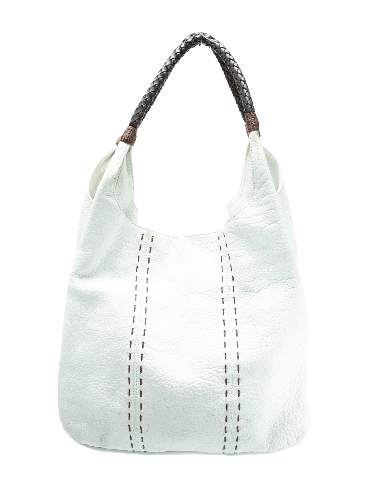 Fatto a Mano by Carlos Falchi Leather Shoulder Bag