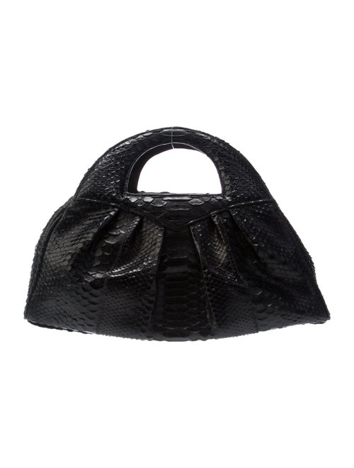 Fatto a Mano by Carlos Falchi Python Top Handle Bag