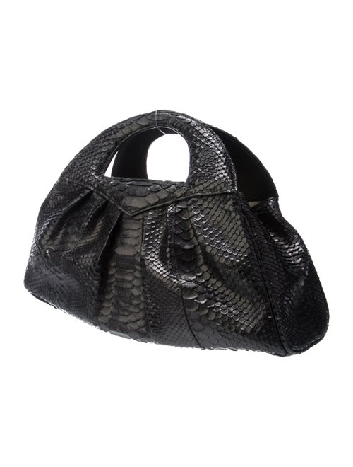 Fatto a Mano by Carlos Falchi Python Top Handle Bag