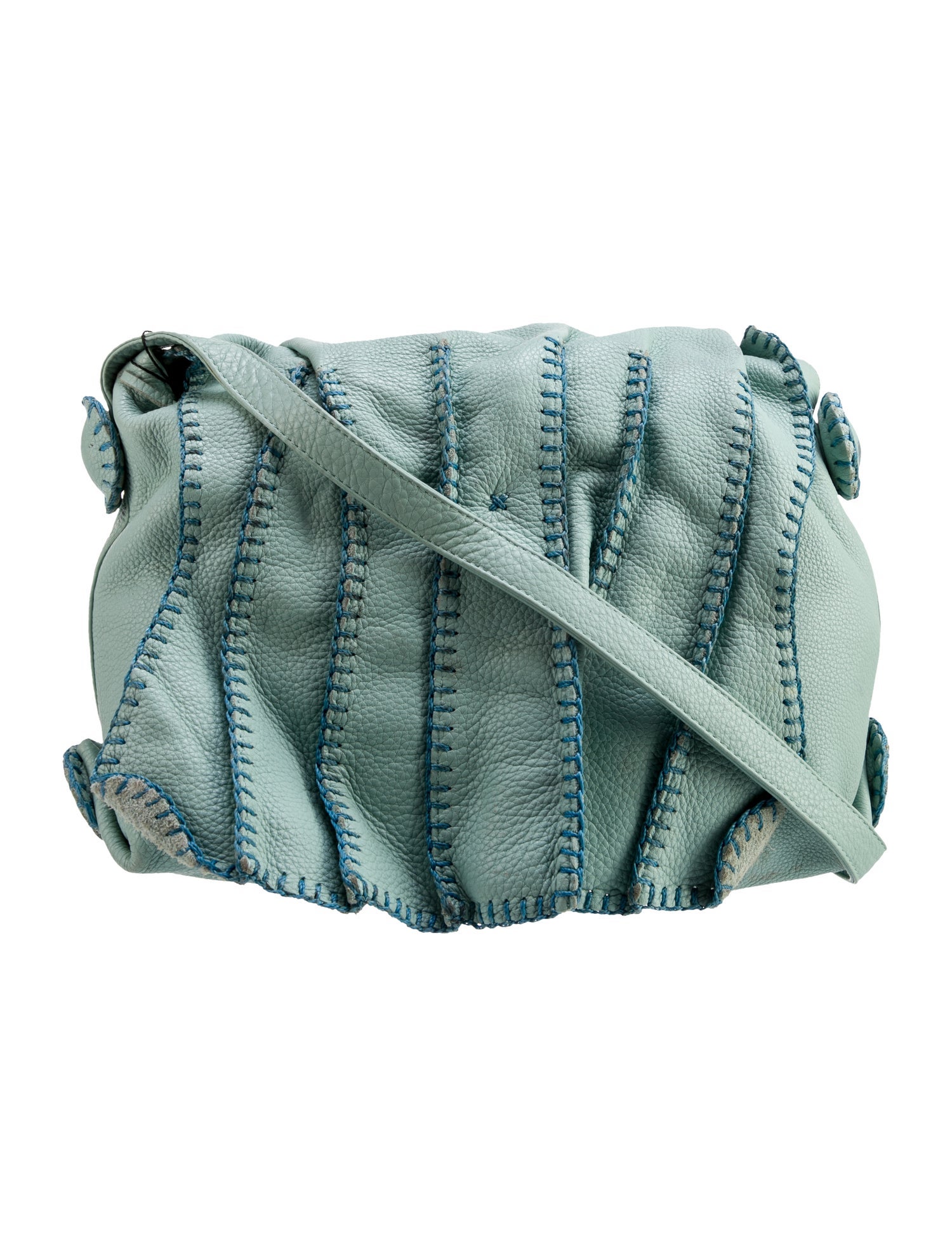 Fatto a Mano by Carlos Falchi Leather Messenger Bag