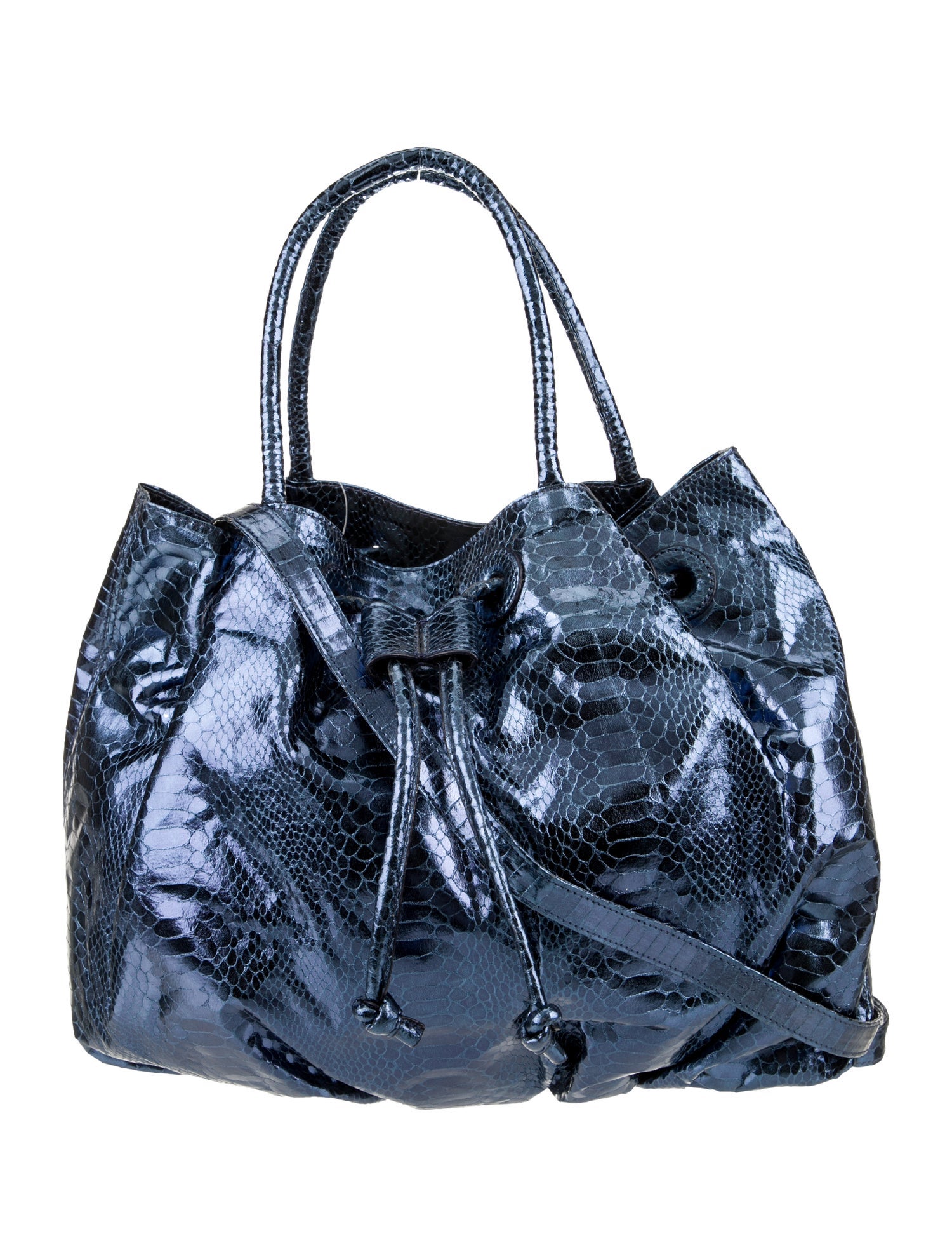 Fatto a Mano by Carlos Falchi Nylon Top Handle Bag