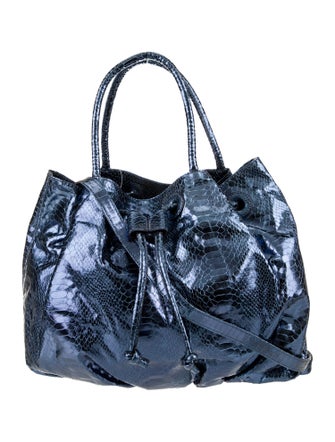 Fatto a Mano by Carlos Falchi Nylon Top Handle Bag