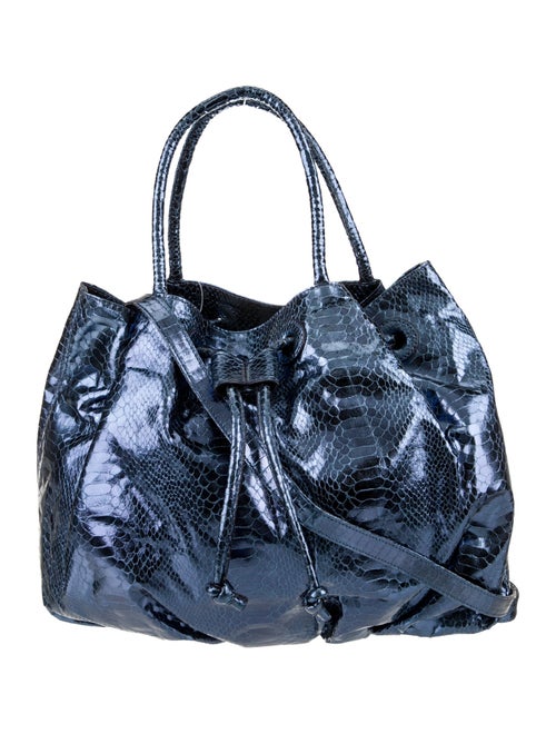 Fatto a Mano by Carlos Falchi Nylon Top Handle Bag