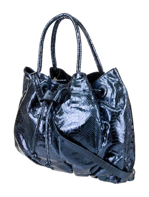 Fatto a Mano by Carlos Falchi Nylon Top Handle Bag