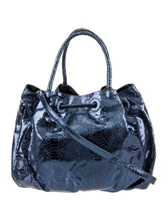 Fatto a Mano by Carlos Falchi Nylon Top Handle Bag