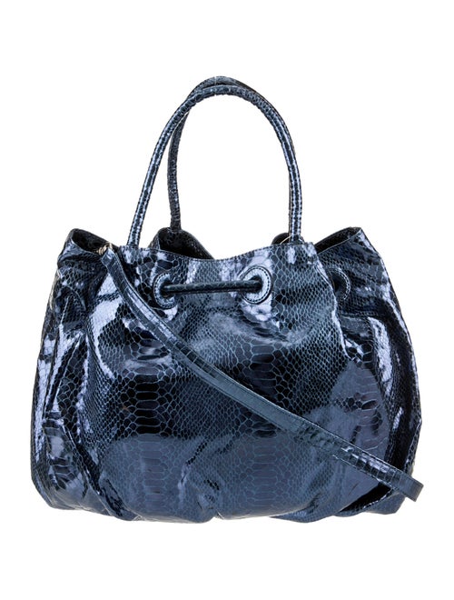 Fatto a Mano by Carlos Falchi Nylon Top Handle Bag