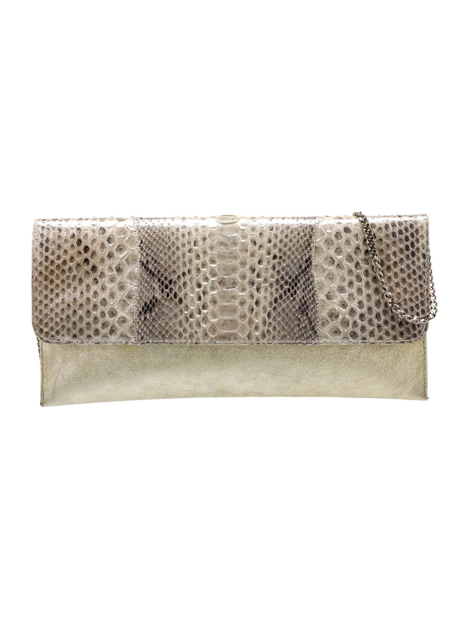 Fatto a Mano by Carlos Falchi Leather Clutch