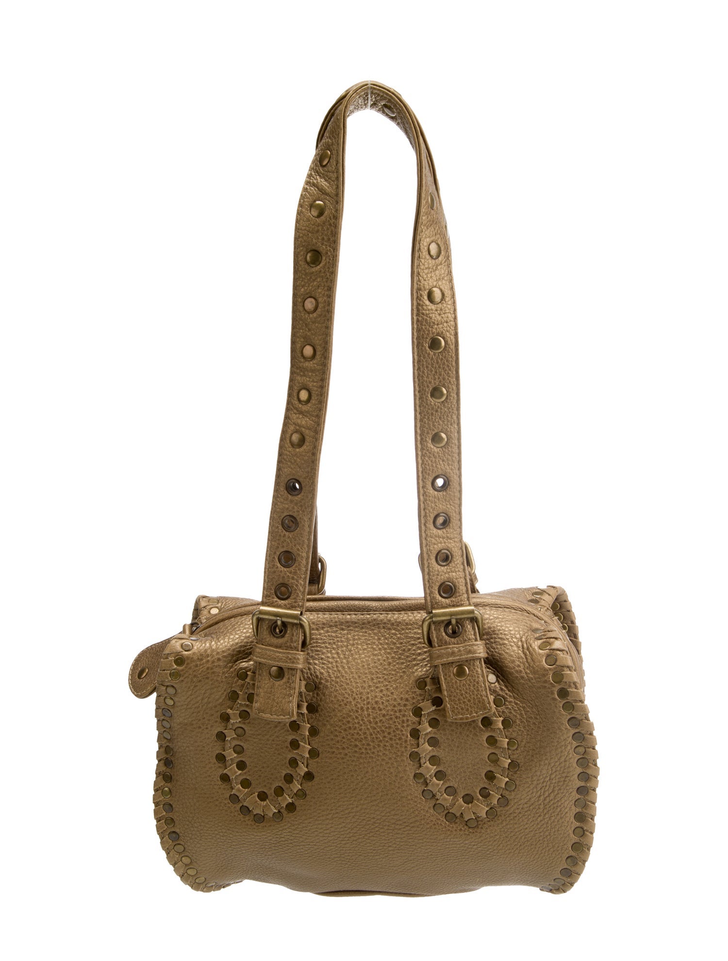 Fatto a Mano by Carlos Falchi Leather Shoulder Bag