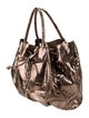 Fatto a Mano by Carlos Falchi Leather Bucket Bag