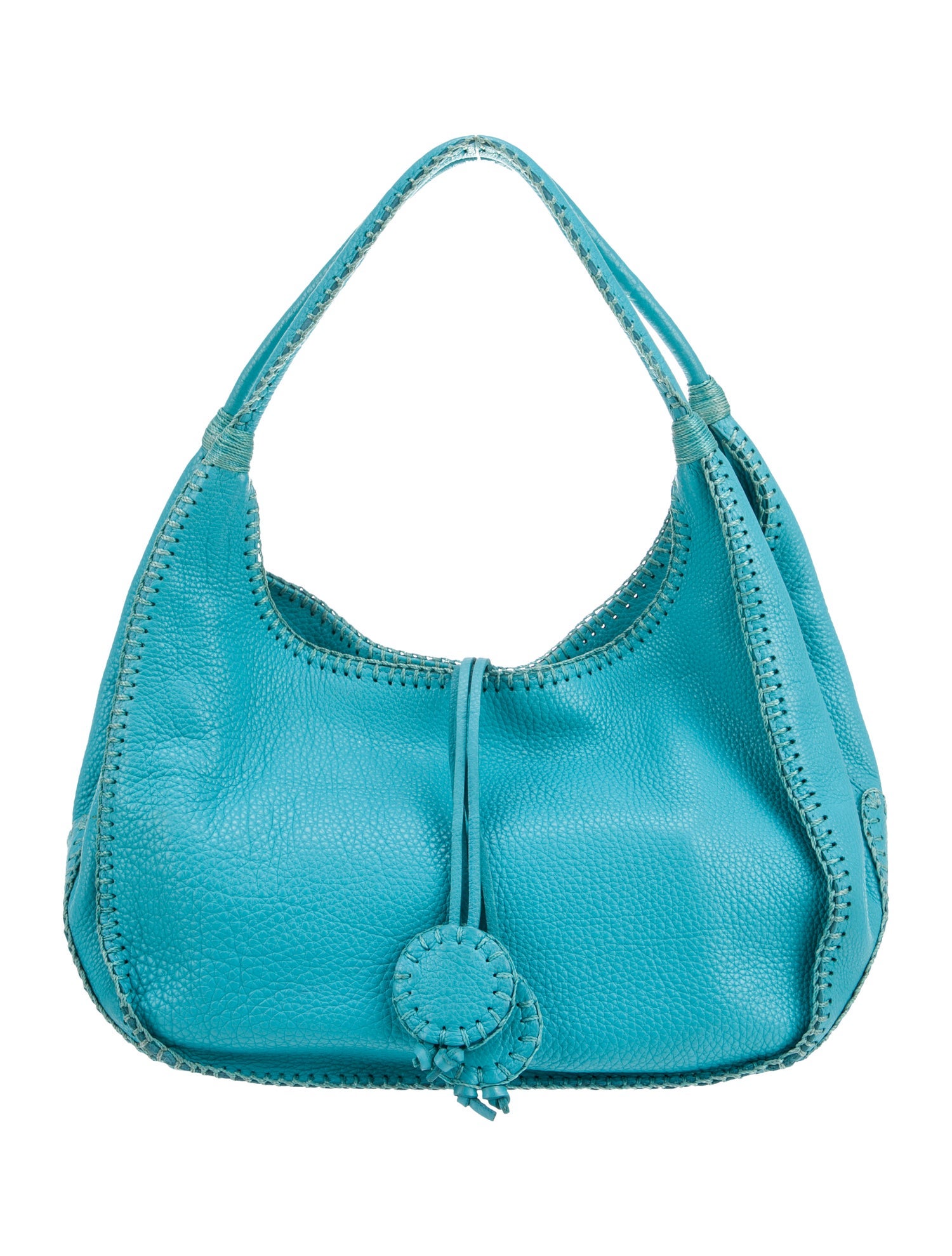 Fatto a Mano by Carlos Falchi Leather Shoulder Bag