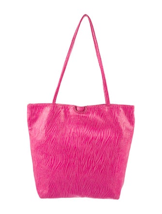 Fatto a Mano by Carlos Falchi Suede Tote